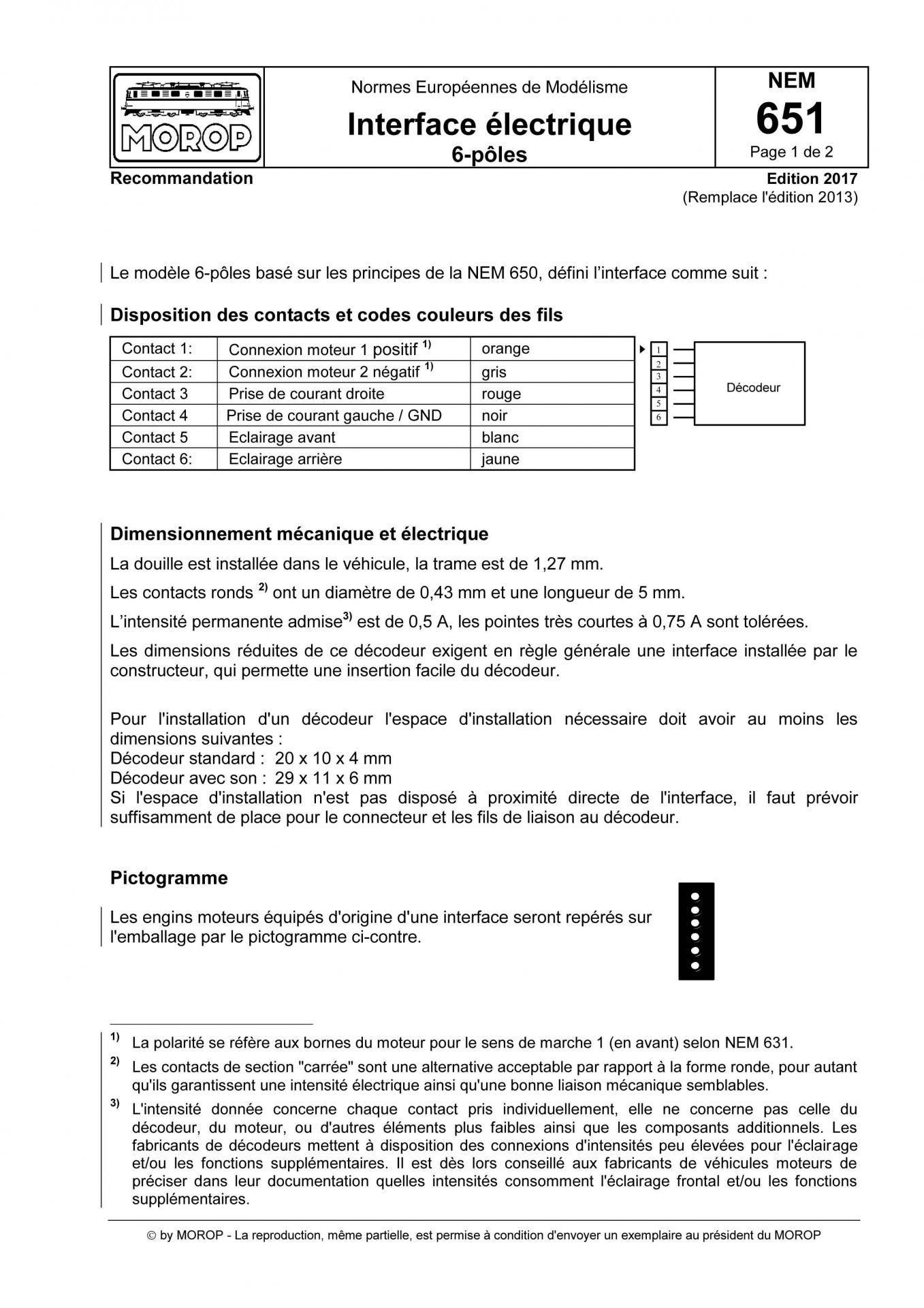 Norme morop 651 1